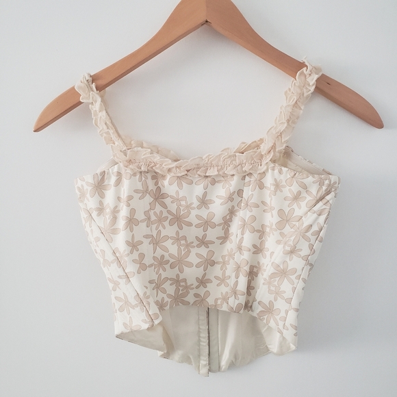 Princess Polly SEARLE FLORAL CORSET MULTI size 4 - Picture 11 of 14